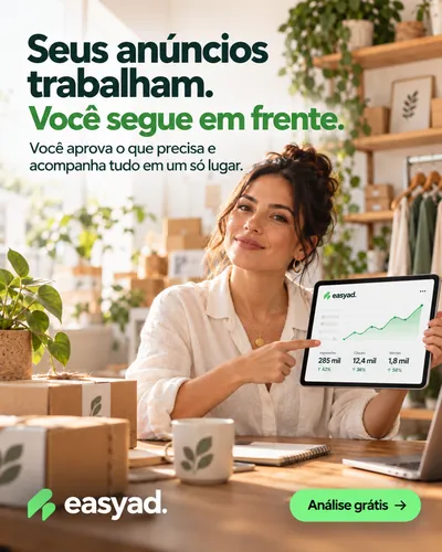 Exemplo de anúncio da EasyAd